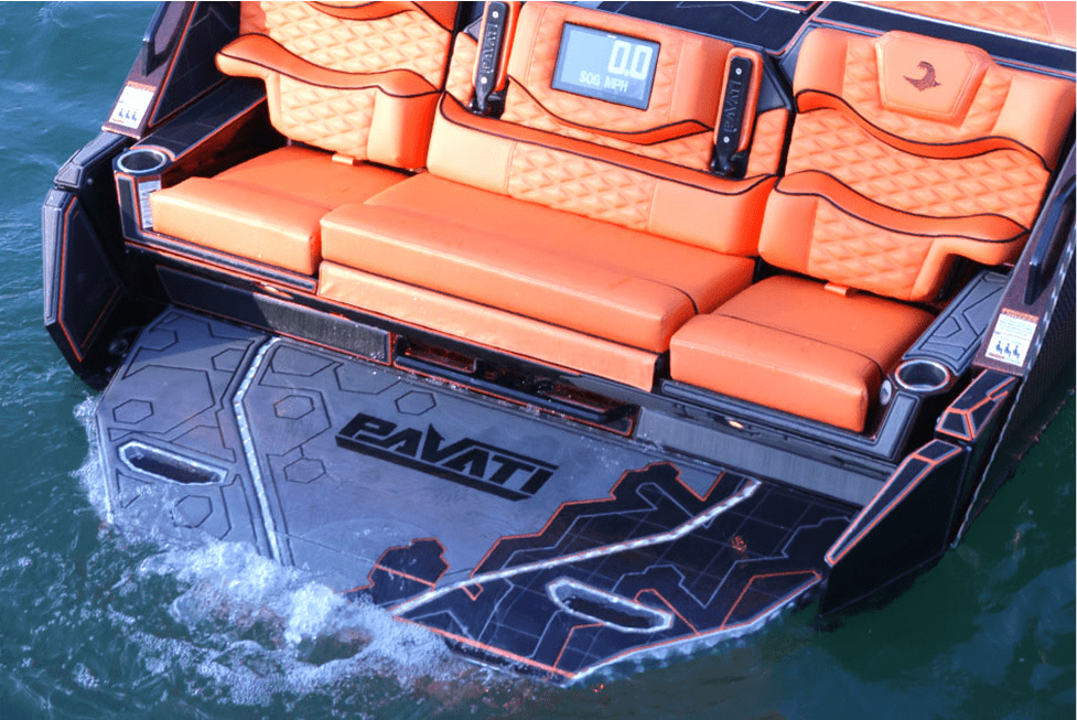 small pontoon